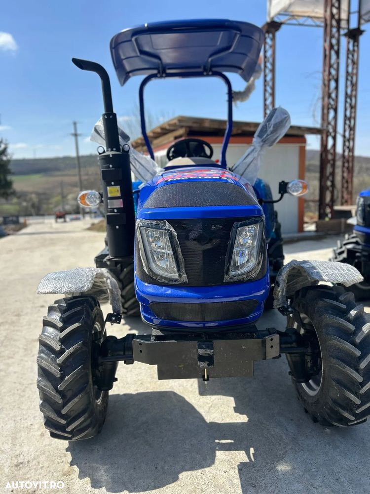 Bizon Tractor Bizon EUROTEK 404 EURO V cu carte RAR + Plug și Freză - 6