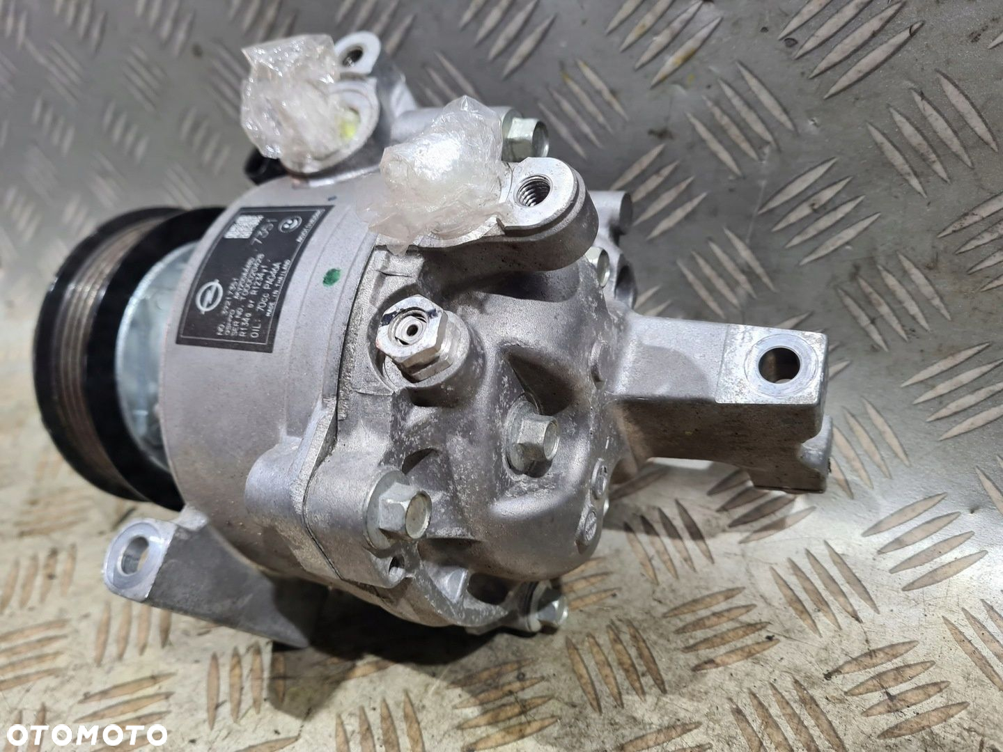 KOMPRESOR SPRĘŻARKA KLIMATYZACJI OPEL ASTRA K LIFT 1.2 TURBO - 3