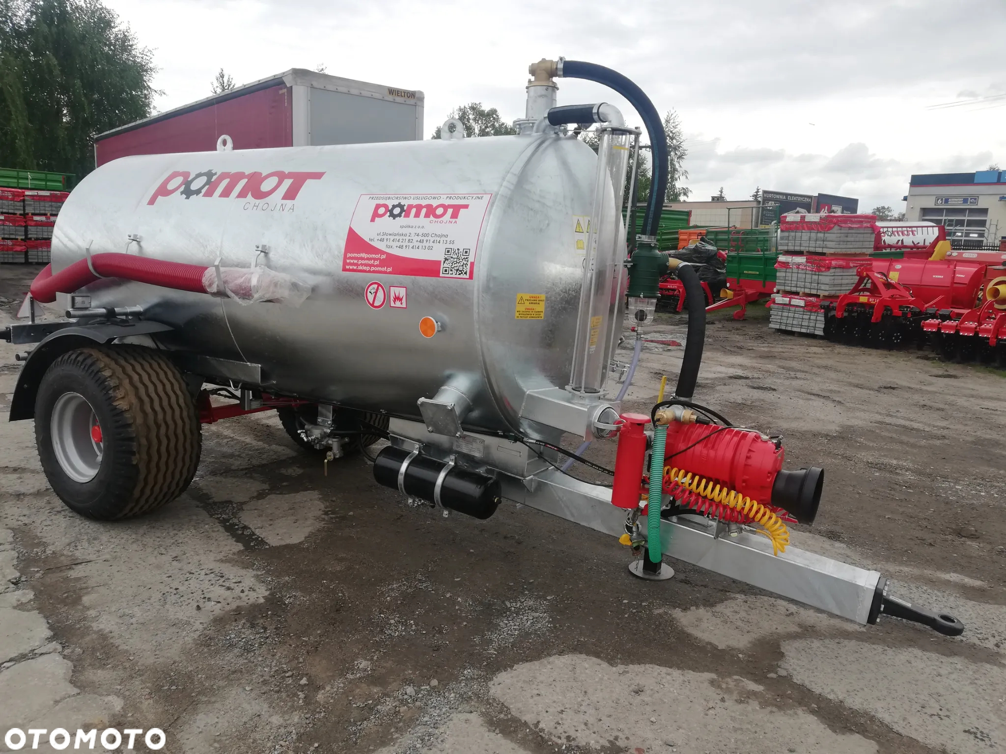 Inny Wóz Asenizacyjny POMOT T507/3 - 4000 litrów, Wóz do transportu wody pitnej Meprozet - Beczkowóz PW-1/5  5000 litrów, 3000 litrów, 6000 litrów - 7