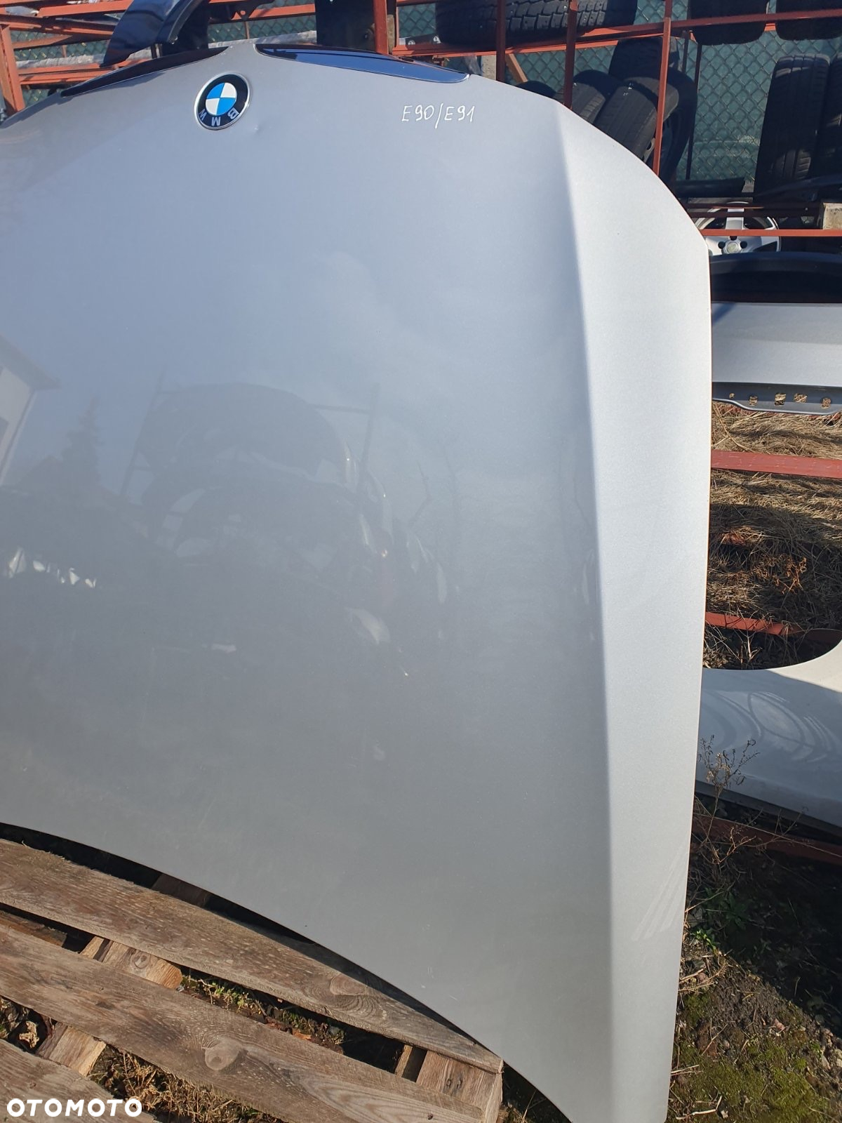 MASKA BMW 3 E90 E91 SREBRNA KOD 354 - 3