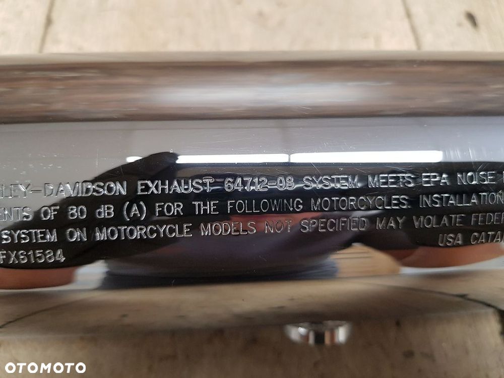 Tłumik Wydech Harley-Davidson Softail 1584  OEM 64712-08 - 5