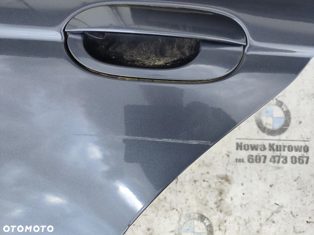 BMW E39 Kombi drzwi lewe tylne tył Anthrazit Metallic 397/7 - 3