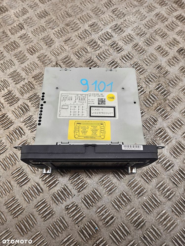 radioodtwarzacz radio vw golf vi passta b7 3c8035195f - 3