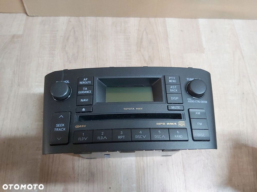 TOYOTA Avensis T25 LIFT Radio CD W58830 oryginał 86120-05110 - 1