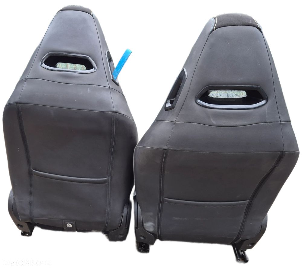 Fotel przedni prawy + lewy Fiat 500 Abarth elektryk electric - 4