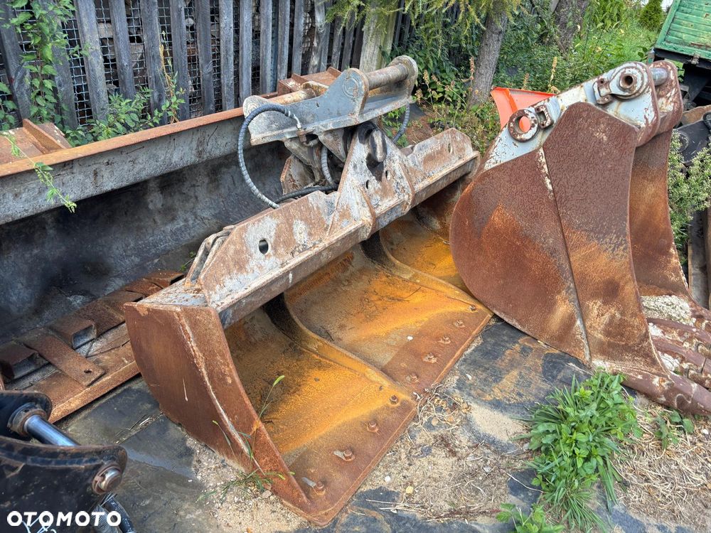 łyzka skarpowa hydrauliczna 200cm oryginalne mocowanie volvo komatsu liebherr