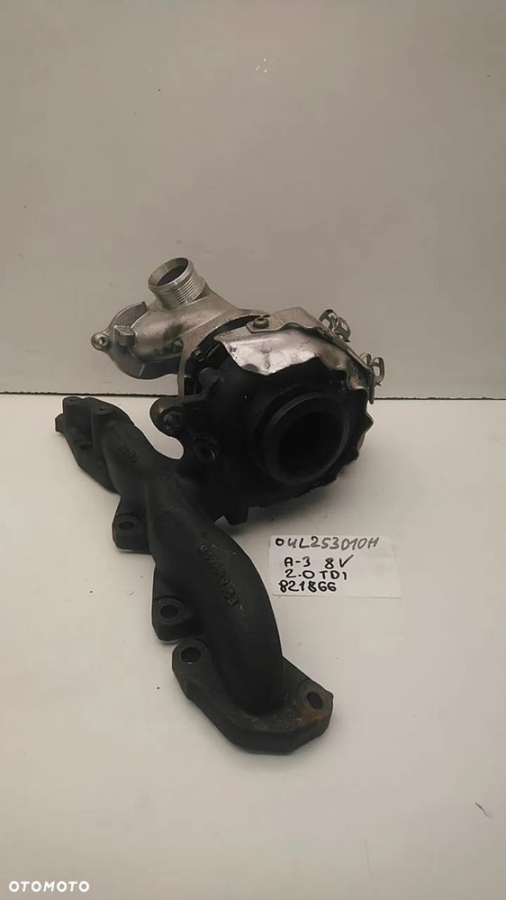 TURBOSPRĘŻARKA 2.0 TDI 150KM 184KM CUNA CUPA CUWA CRBC CKFB CYLA DFMA DJGA DFUA DGCA A3 8V 04L253010H - 4