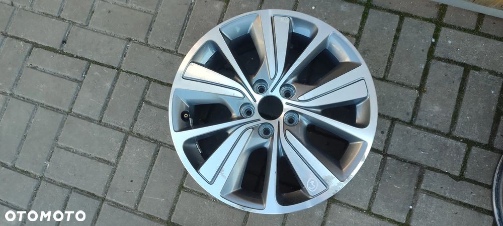 FELGI ALUMINIOWE 9677090377 5x108 7Jx17 CALI ET50 CITROEN PICASSO 4 SZTUKI KOMPLET - 6