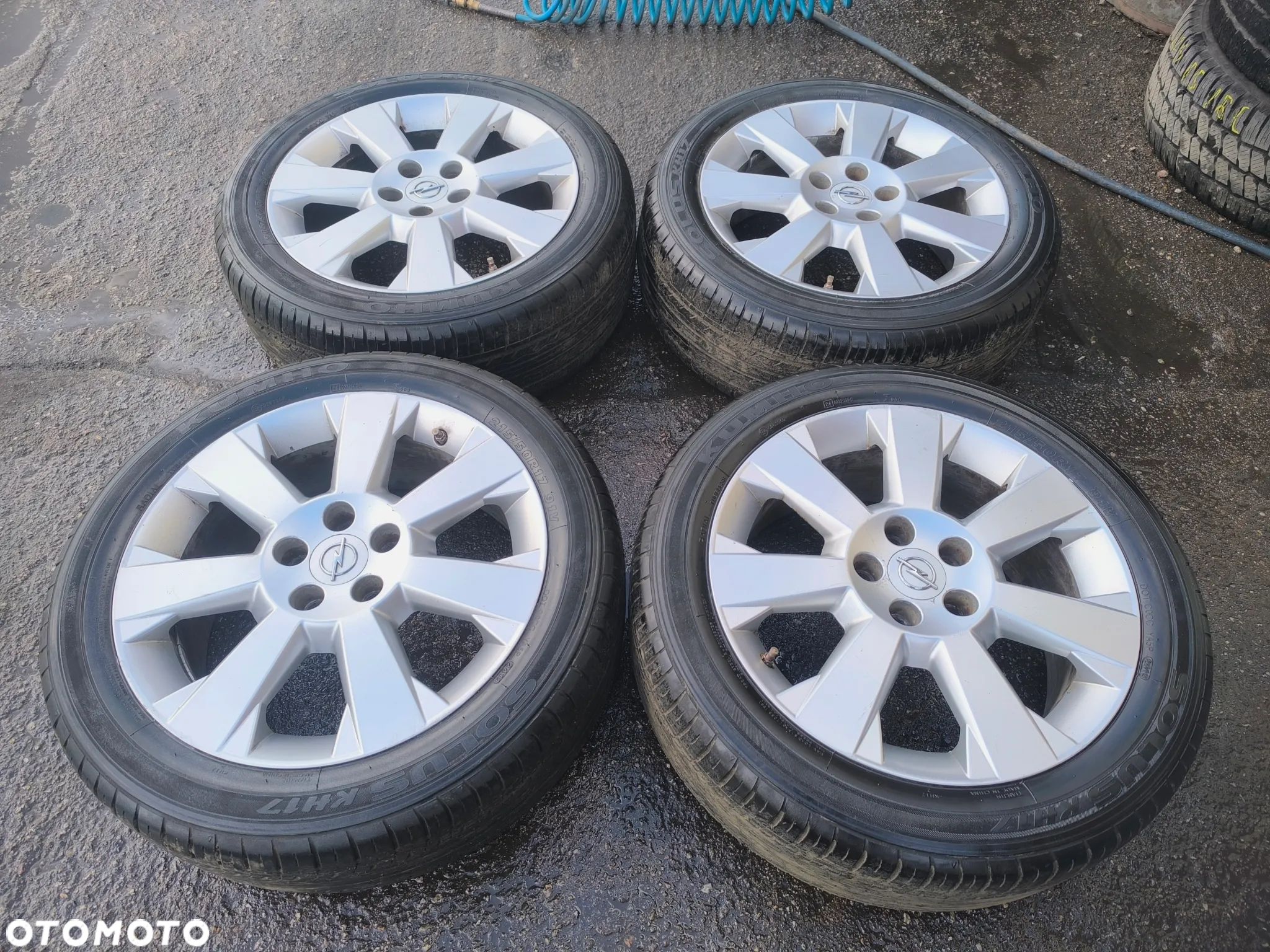 5x110 Felgi Aluminiowe Alufelgi 17 Koła Letnie Lato OPEL ASTRA H Vectra C Signum MERIVA B Zafira A B SAAB 9-3 9-5 900 II 6mm Legnica ALU-RAD 215/50 - 1