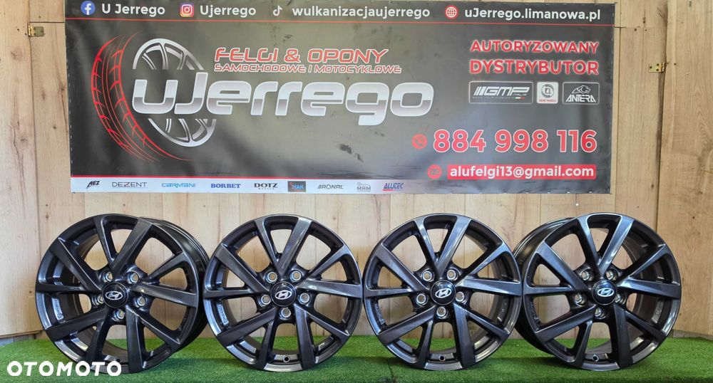 Nowe alufelgi Hyundai 16x5x114,3 - Elantra, i30, Ioniq, ix20 ix35 Kona Tucson