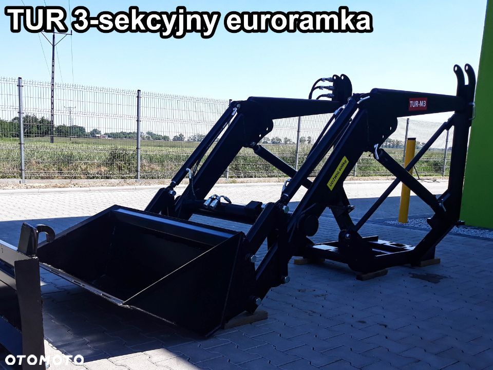 ŁADOWACZ CZOŁOWY EURORAMKA  TUR Ursus Zetor Wladymirec t25 c330 c360 MASSEY FERGUSON - 3