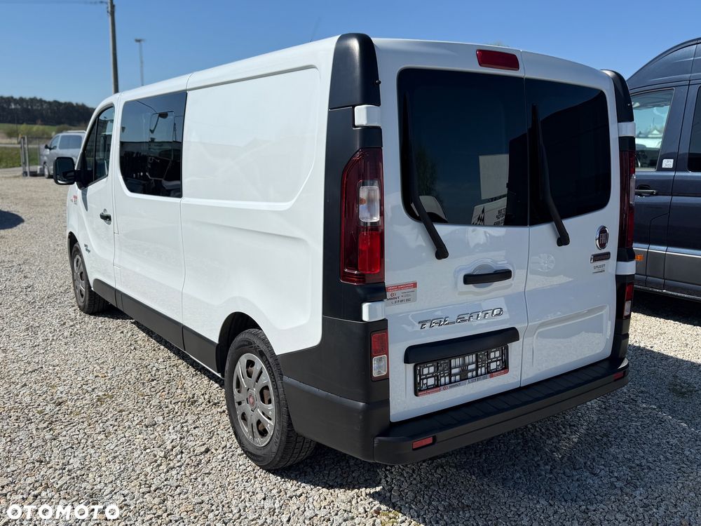 Fiat TALENTO EcoJet 125 LONG / BRYGADOWY 6 miejsc/klima/tempomat/2 tony na haku/bezwypadkowy/Import Niemcy - 5