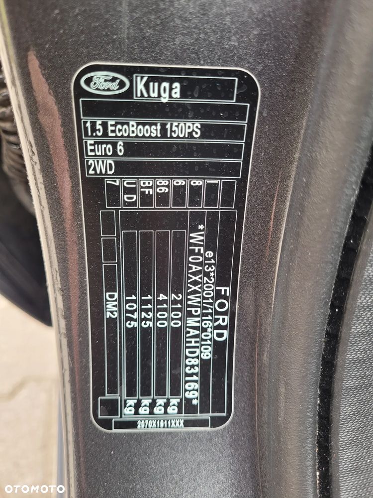 Ford Kuga 1.5 EcoBoost FWD Titanium ASS MMT6 - 22