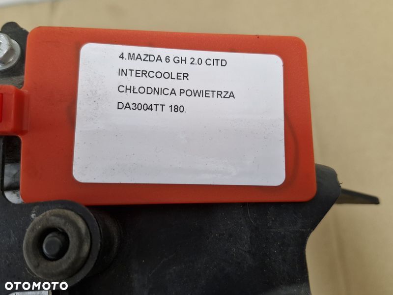 MAZDA 6 GH 2.0 CITD INTERCOOLER CHŁODNICA POWIETRZA DA3004TT - 4