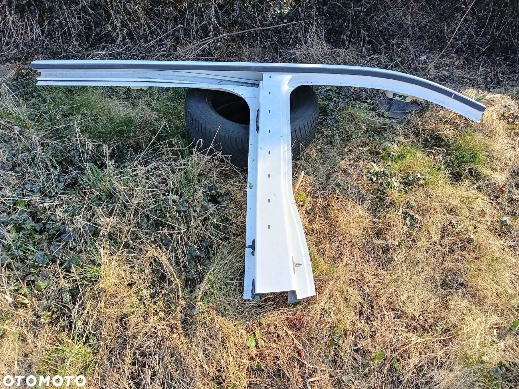 Transit Custom słupek prawy rynna przód kolor: AA Ford - 1