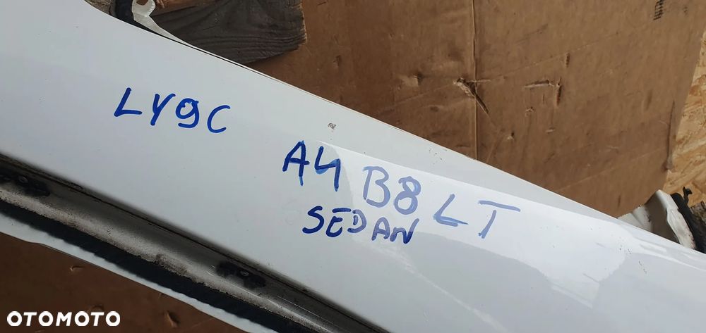 Błotnik lewy tył tylny ćwiartka Audi A4 B8 Sedan LY9C - 6