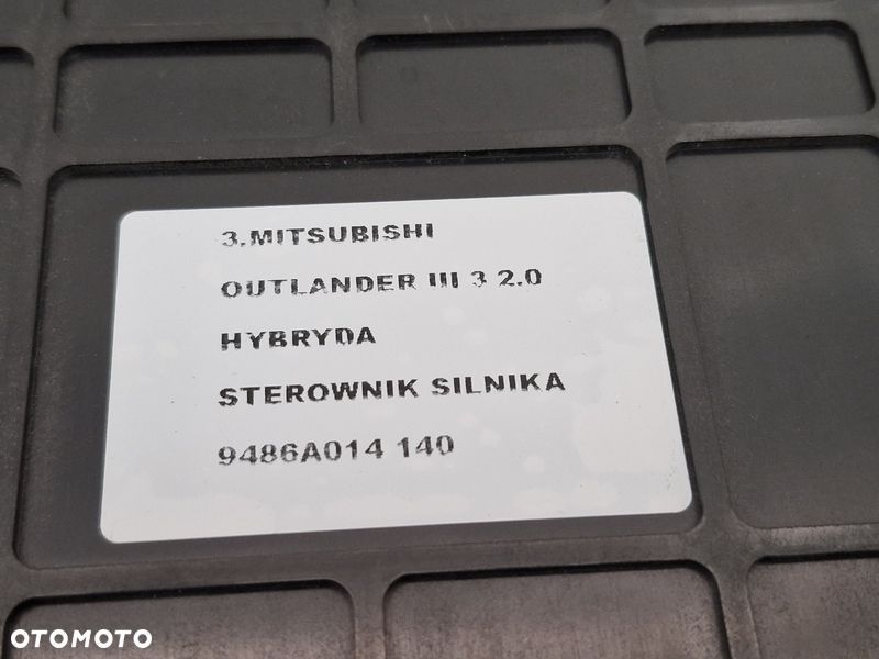 MITSUBISHI OUTLANDER 3 III 2.0 PHEV HYBRYDA STEROWNIK KOMPUTER SILNIKA ECU - 7