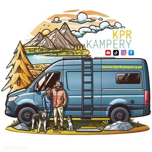 Mercedes-Benz Sprinter 6 osobowy Kamper Campervan Automat Klima  FV23% - 1