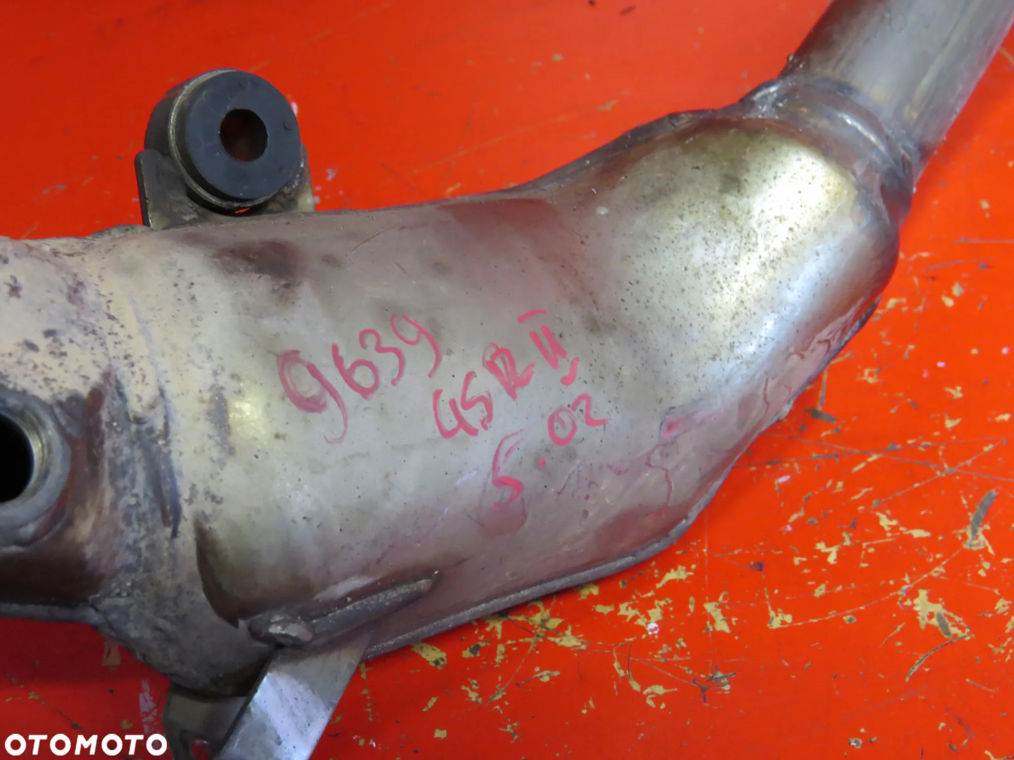 SUZUKI GSR 600 GSR600 K10 09 kolektor wydechowy kolanko tłumik wydech - 3