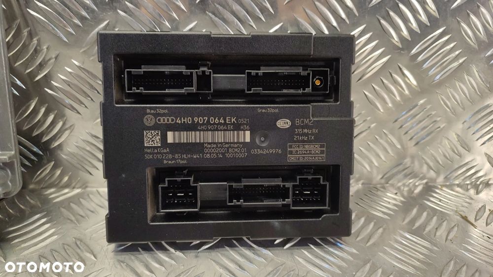 VW TOUAREG 7P 10-18R ZESTAW STARTOWY 3.0 TDI CNR ROZRUCHOWY 7P0907401K 4H0907063CD 4H0907064EK 4H0905852B 2 KLUCZYKI - 5