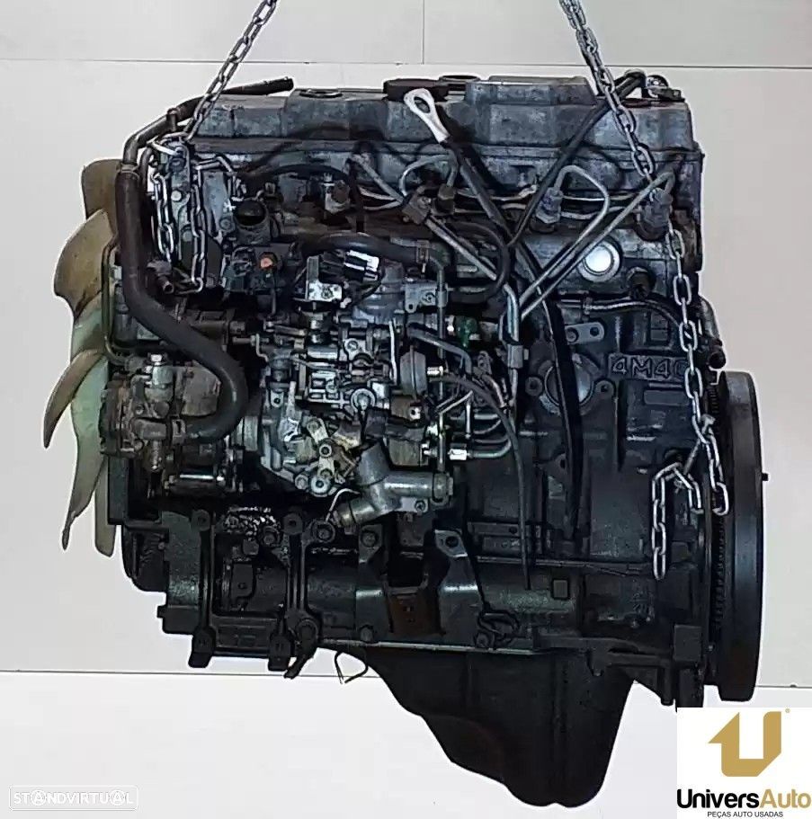 MOTOR COMPLETO MITSUBISHI PAJERO 1991 -4M40 - 3