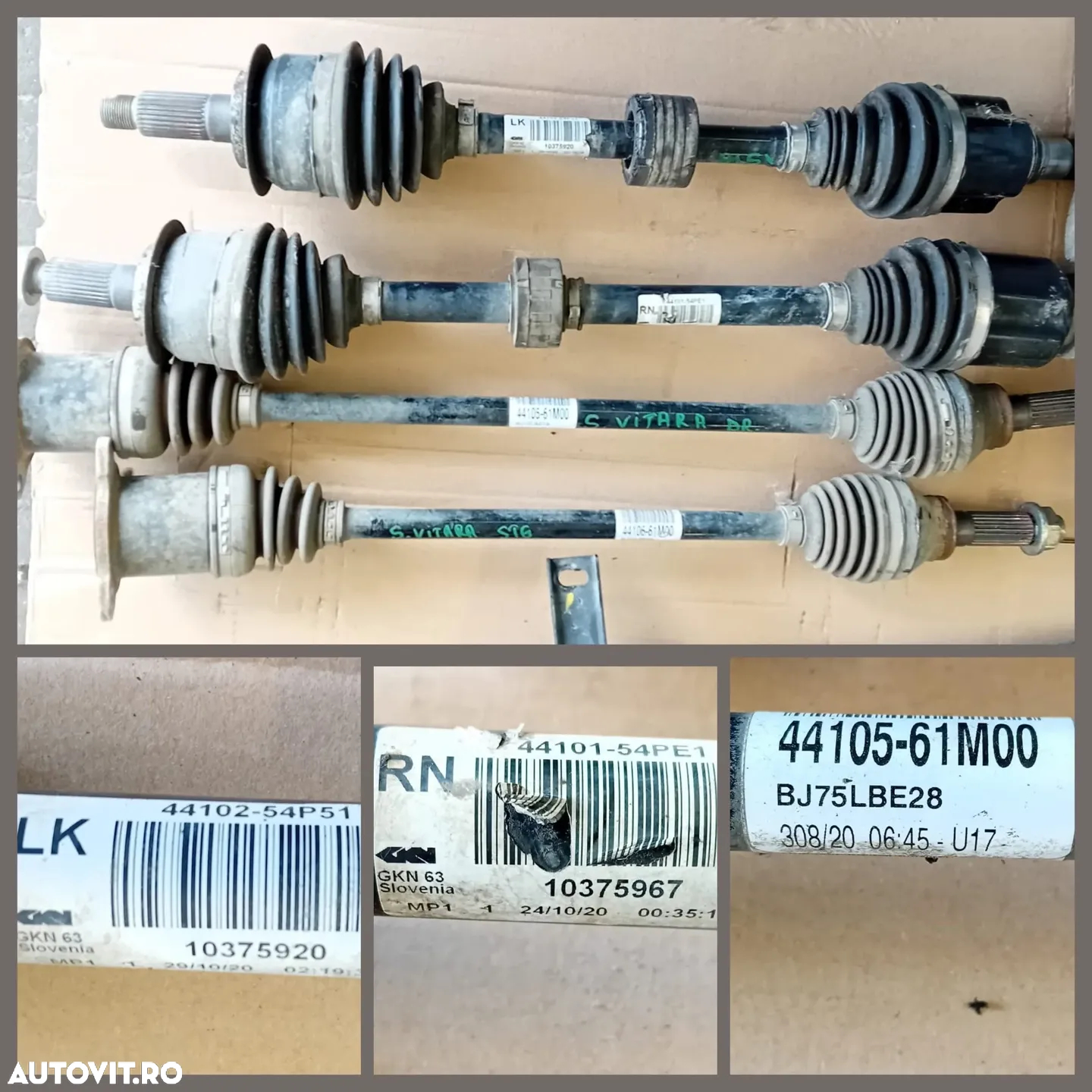 Suzuki Vitara LY 1.4 benzina hybrid AllGrip k14d 2015-prezent grup diferential fata spate / haldex planetara stanga dreapta fata spate cutie de viteze manuala 6 trepte kit ambreiaj - 4