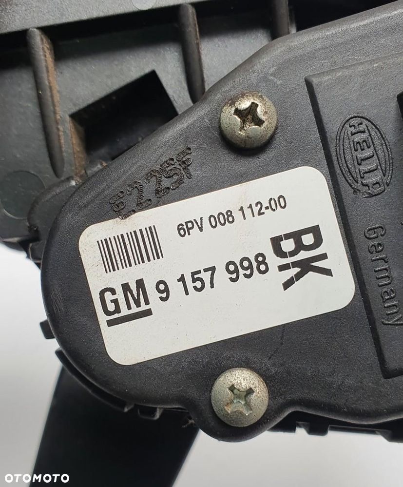 PEDAŁ POTENCJOMETR GAZU OPEL ASTRA III H 9157998 - 5