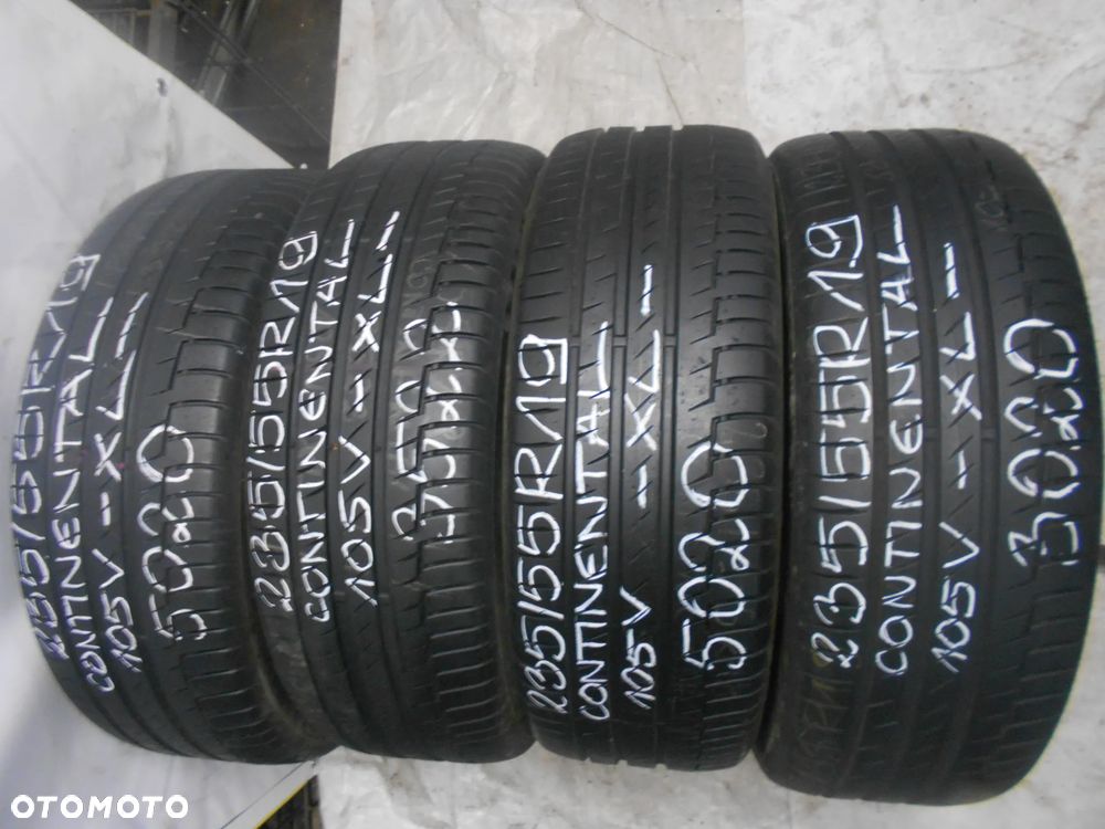 OPONY 235/55R19 CONTINENTAL PREMIUM CONTACT 6 XL DOT 3522 / 3020 7MM - 1