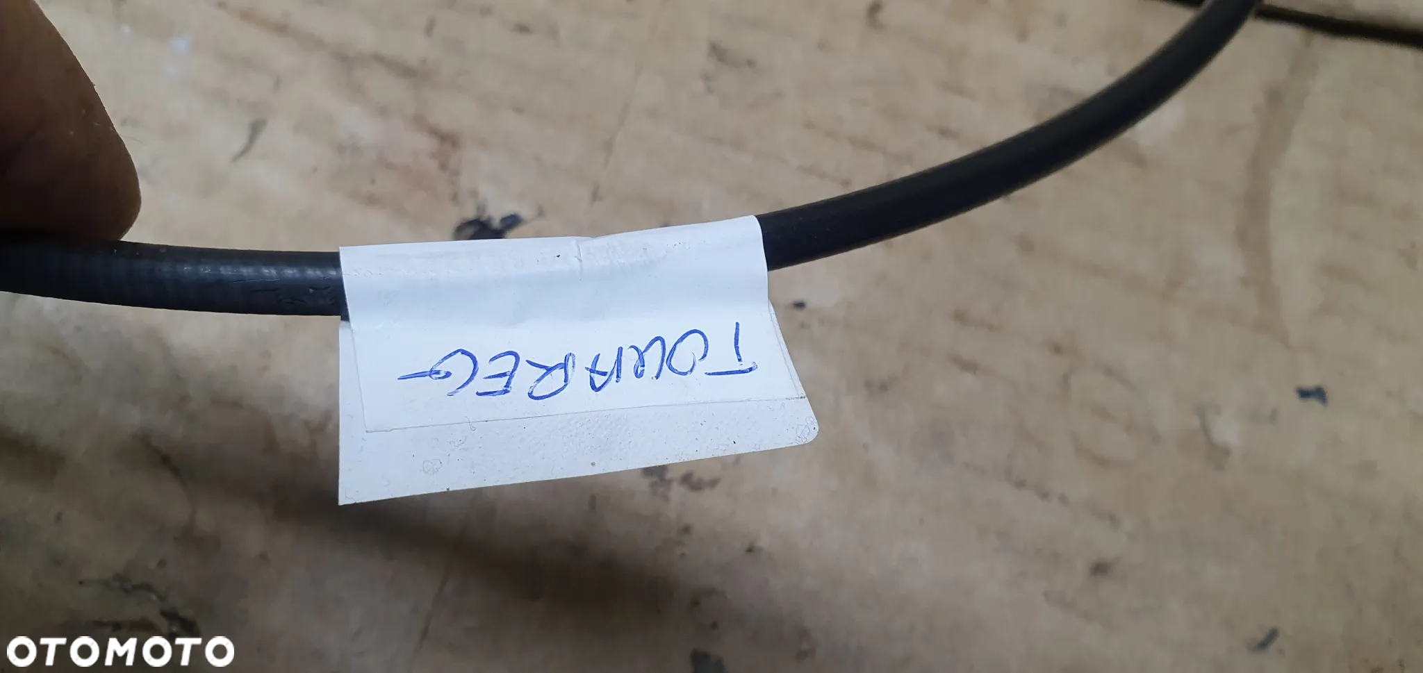 Linka cięgno otwierania maski VW Touareg 7L6823535C - 8