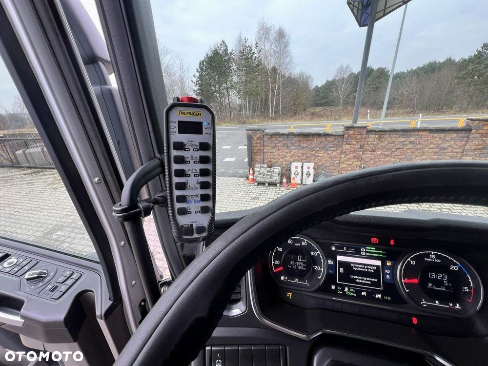 Scania r450 hakowiec palfinger 6x2/4 z Niemiec Cały na poduszce 2019 - 25