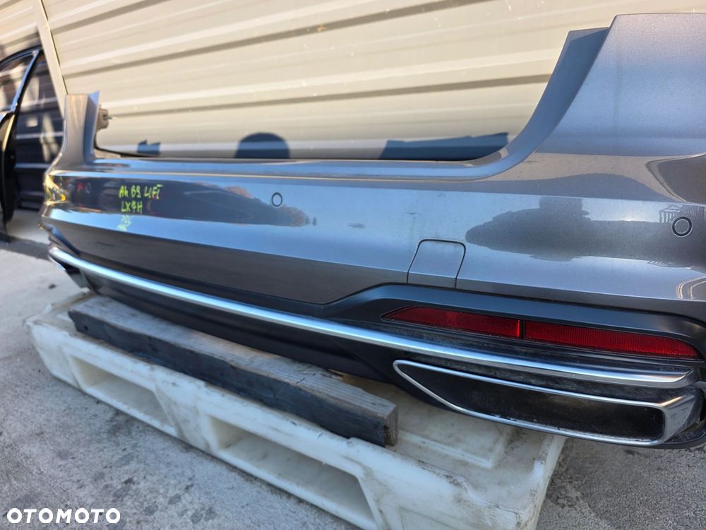 ZDERZAK TYŁ AUDI A4 B9 LIFT AVANT/ KOMBI LX7H 4X PDC HAK S LINE ! - 7