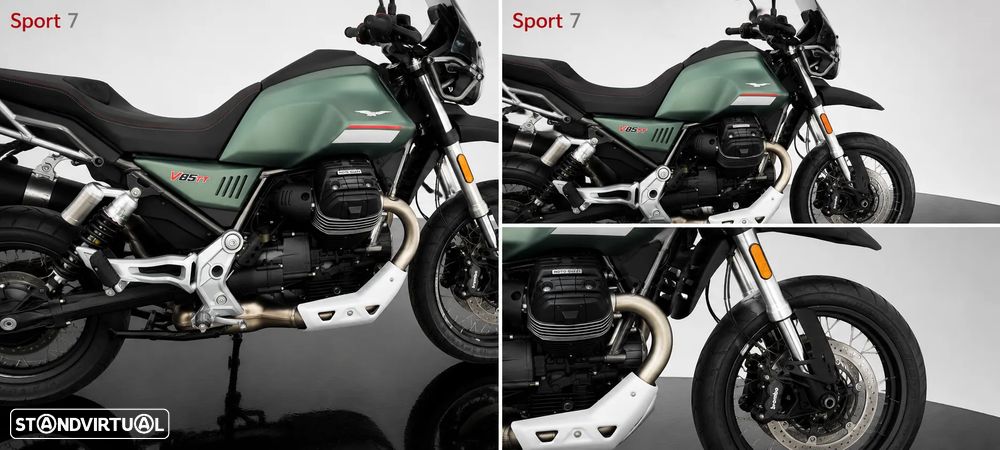 Moto Guzzi V85 Verde Altaj E5 (Rebaixada) - 8