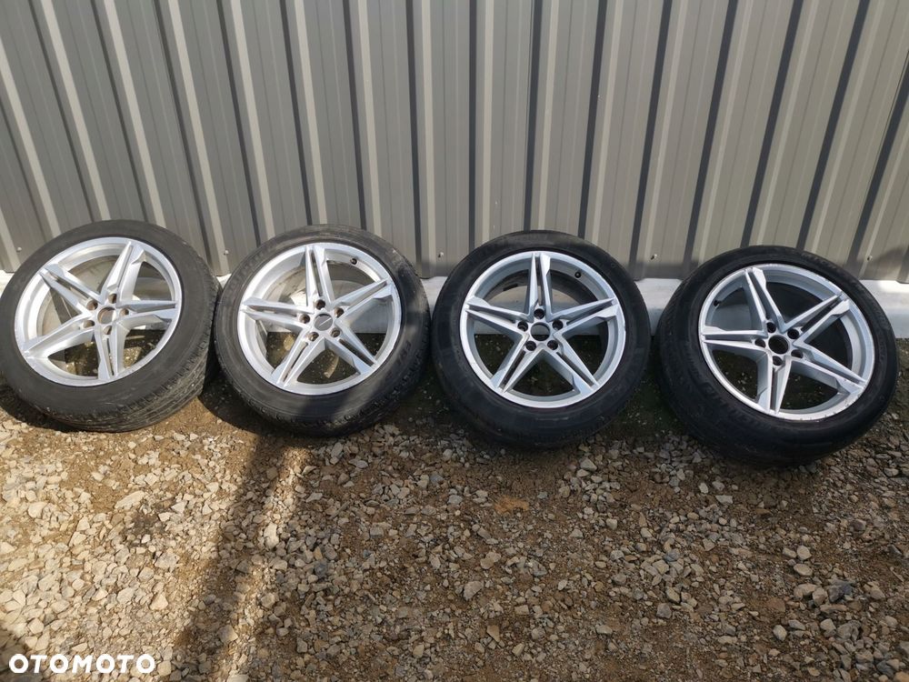 koła felgi aluminiowe audi oe 8w0601025de 8.5" x 18" 5x112 et29 - 1