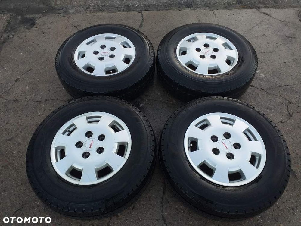 Koła Felgi Aluminiowe z oponami R 16C Fiat Ducato Kamper - 1