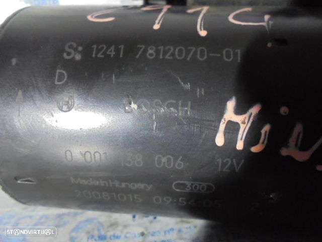 Motor De Arranque 781207001 0001138006 MINI COOPER 2009 1.6D 110CV 5P CINZA - 5