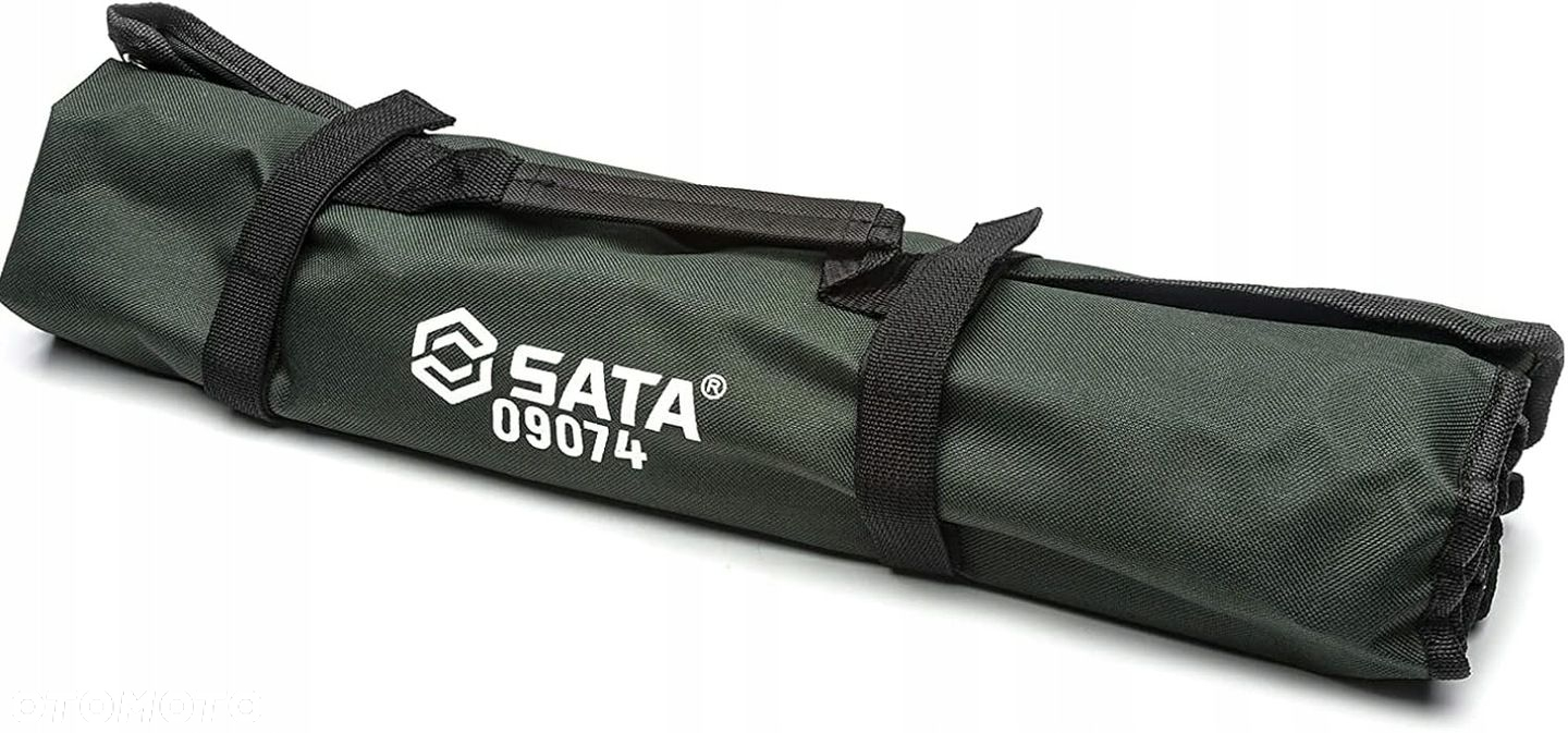 SATA ZESTAW 16 KLUCZY PŁASKO-OCZKOWYCH CAL. W SASZETCE PŁACHTA ST09074SJ - 6