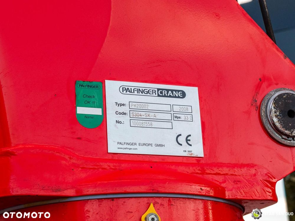 Scania P320 6x2 PALFINGER PK 20002 HDS Żuraw Wywrotka - 24