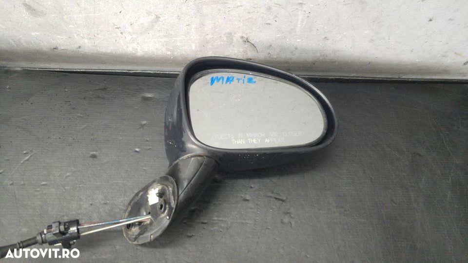 Oglinda manuala dreapta chevrolet matiz m200 m250 - 3