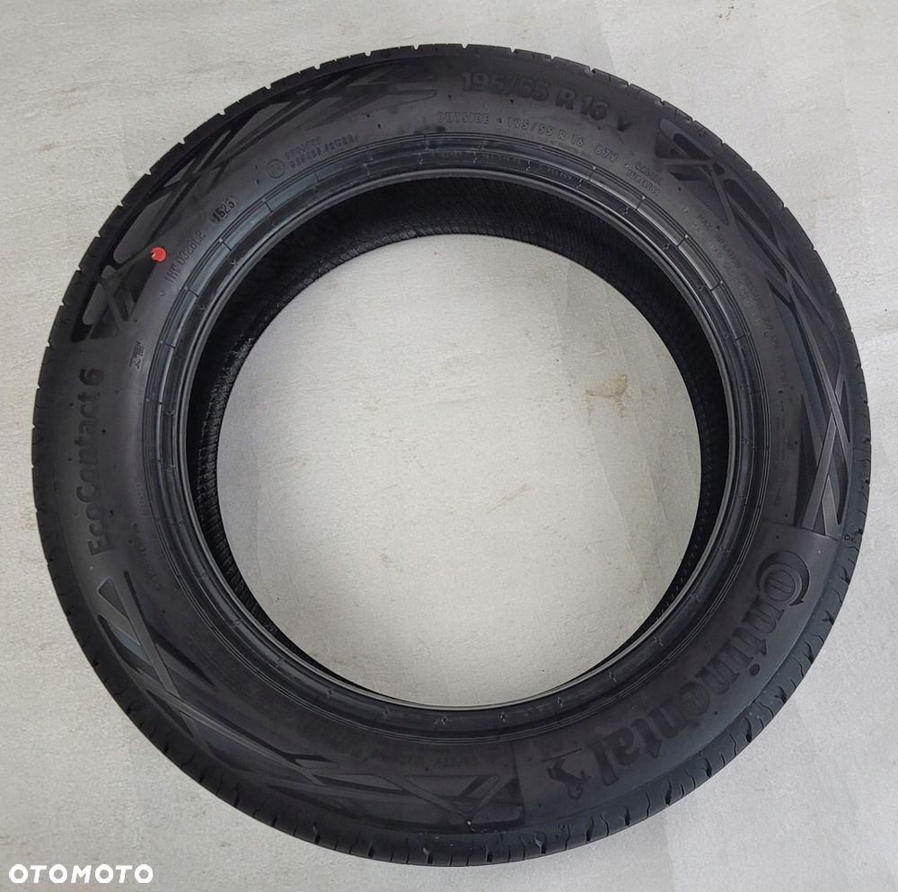 4x NOWE OPONY CONTINENTAL ECOCONTACT 6 195/55R16 195 55 R16 87V 2025 - 7