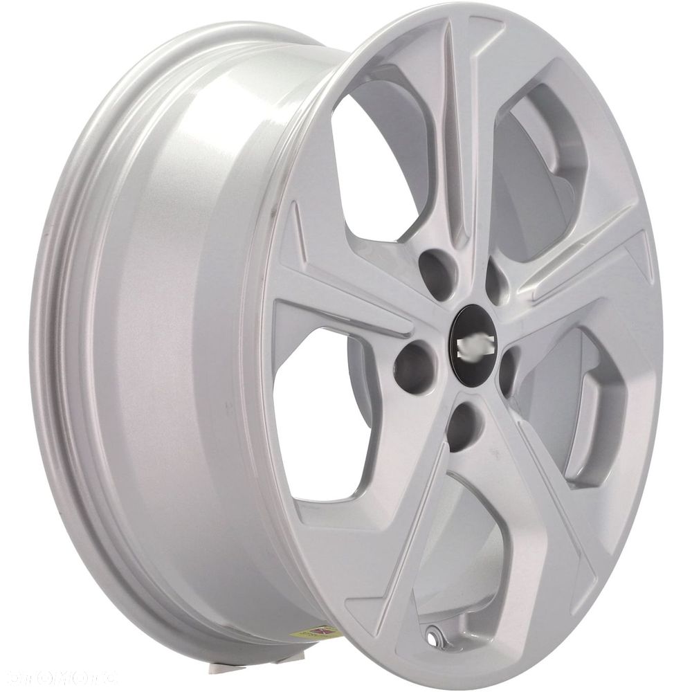 4x Felgi 17 OE NISSAN M.in m.in. do DACIA Duster II III RENAULT Laguna 3 Captur 2 - KE409-4C200 - 6