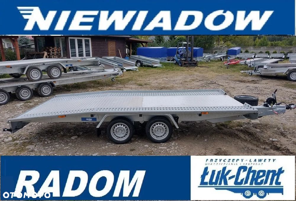 Niewiadów Przyczepa laweta  4,5x 2,10 koła 13" MOCNA