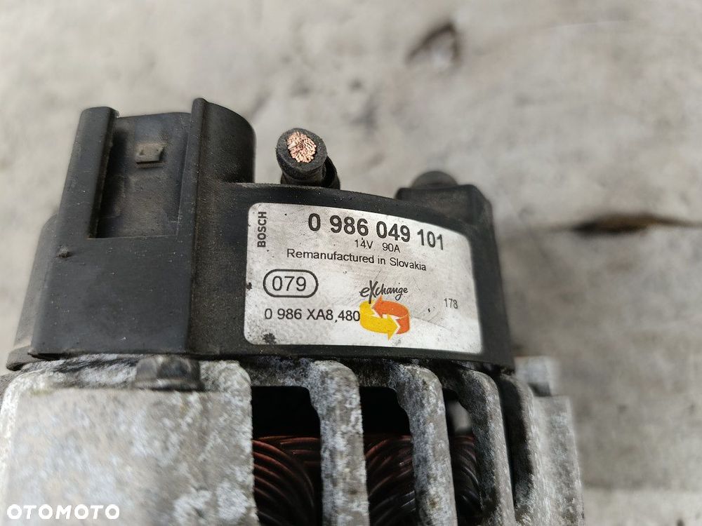 ALTERNATOR SKODA FABIA II 0986049101  0986XA8480 BOSCH 1.2 HTP - 7