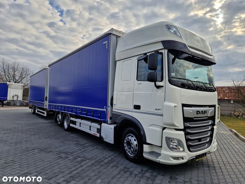 DAF XF 480 SSC E6 / TANDEM / 2x 7.7m / 120M3 / KLIMA POSTOJOWA - 2