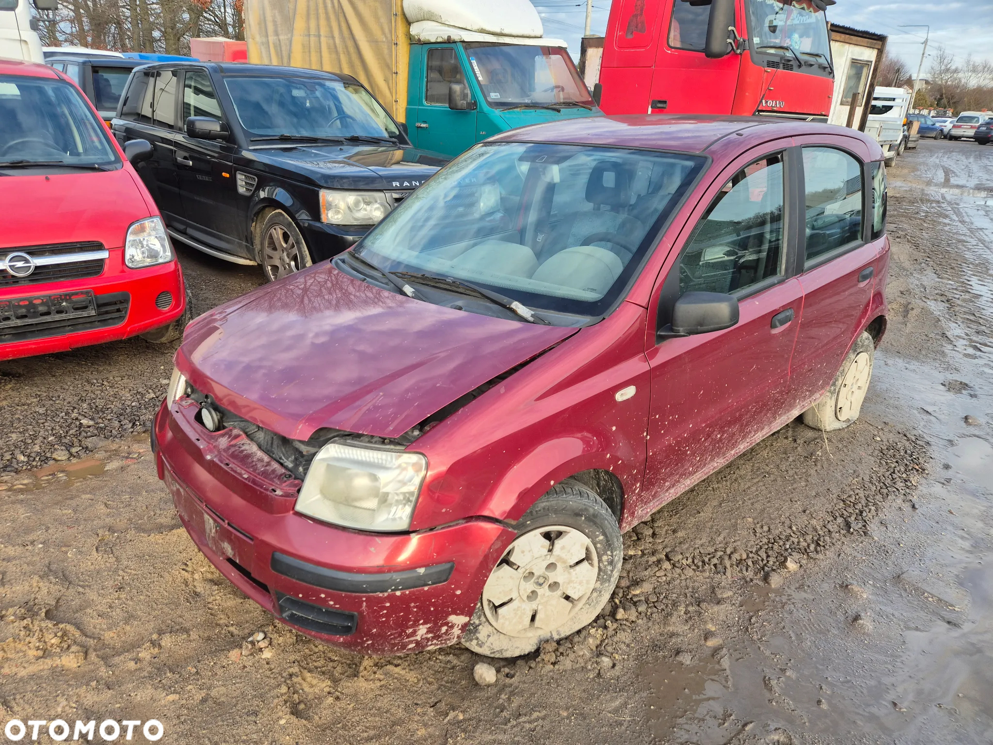 FIAT PANDA 132 maska pokrywa silnika klapa bagażnika zderzak lampa reflektor pas przedni stop lampy halogeny - 2