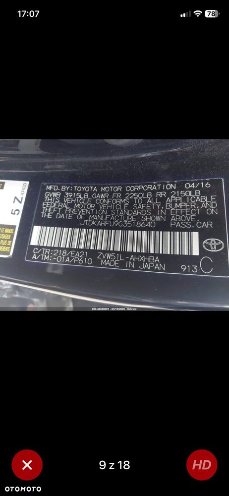 Toyota Prius Hybrid - 3