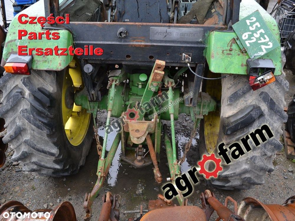 John Deere 3040 części, skrzynia biegów, silnik - 3