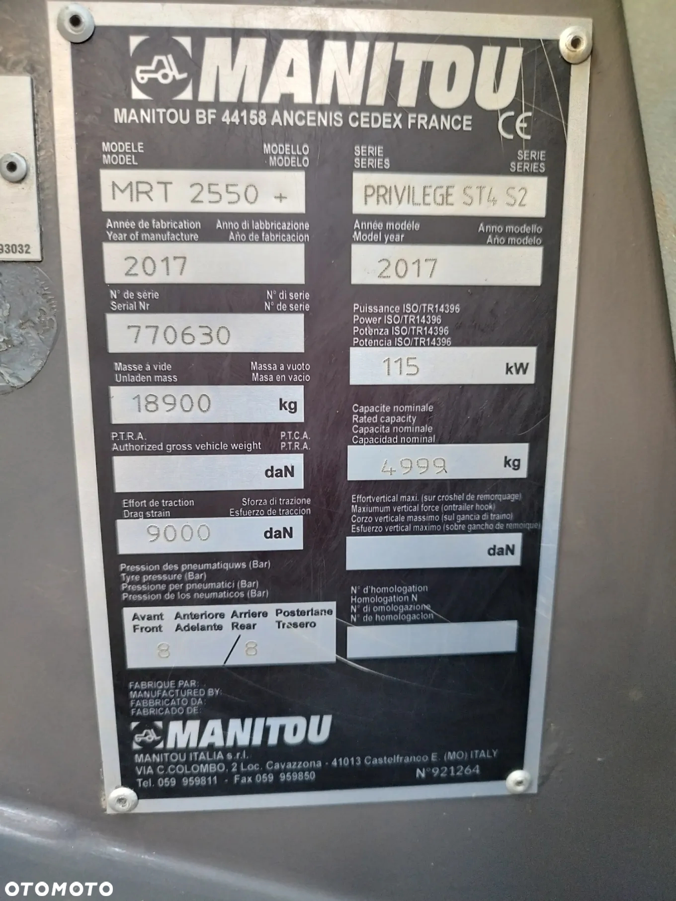 Manitou MRT 2550+ PRIVILEGE - 19