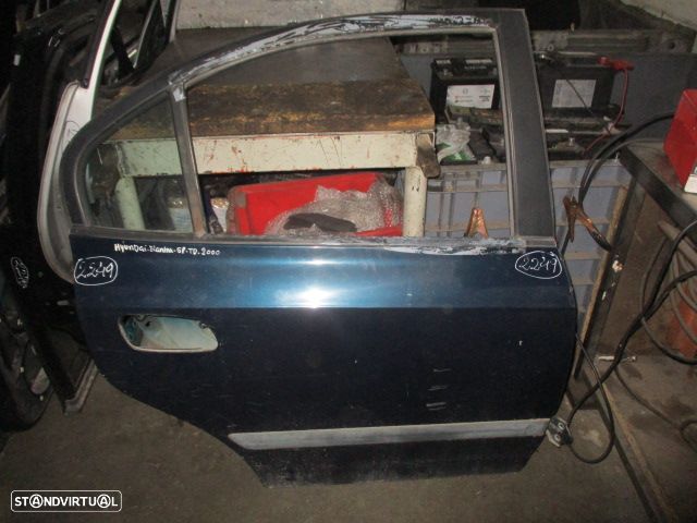 Porta POR2249 HYUNDAI ELANTRA 2000 5P AZUL MARINHO TD - 1