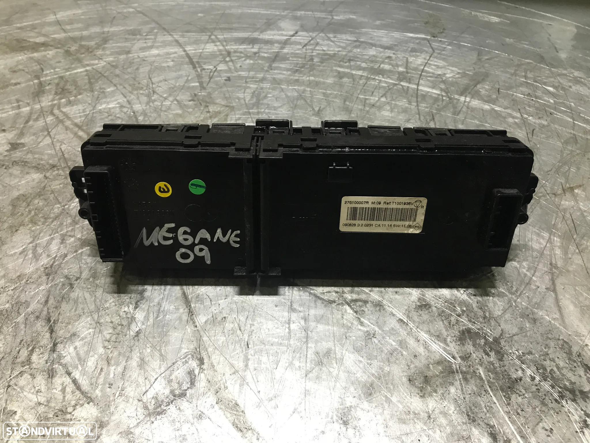 COMANDO SOFAGEM E AC / CLIMATRONIC RENAULT MEGANE III 275100007R - 2