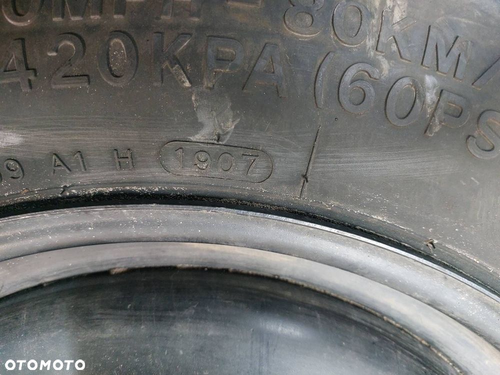 KOŁO DOJAZDOWE 5x108 4Jx16 ET25 FI63,4 125/90R16 2007R HANKOOK 1S71MH - 3